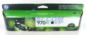 NOS Genuine HP 970XL High Yield Black Ink Cartridge CN625AM Exp 2016+ ~STSI - Picture 1 of 6