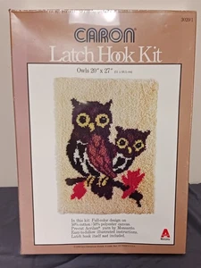 Caron Latch Hook Kit Owls NIB - Picture 1 of 2