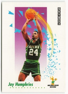 1991-92 Jay Humphries SkyBox - Milwaukee Bucks - Image 1 of 2