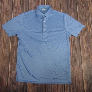Collars & Co Poloshirt Herren mittelblau eleganter Kragen Kurzarm Performance - Bild 1 von 6