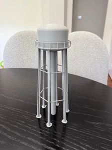 HO Scale Water Tower - Built And Assembled - 1:87 Gauge - Picture 1 of 8