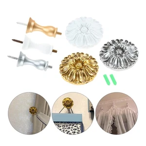 2pcs Curtain Tie Backs Hold Back Drapery Tiebacks Tassel Towel Bag Scarf Hanging - Picture 1 of 20