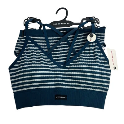 Conjunto de sujetador y bragas Lucky Brand para mujer talla grande varios colores elásticos Foto 1 de 4
