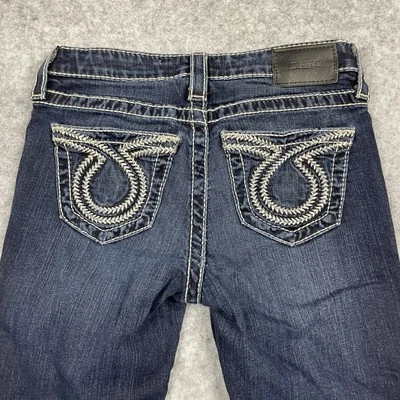 Big Star Alex Jeans Women’s 25 (25x26) Blue Dark Wash Denim Rodeo Cowgirl - Image 1 of 4