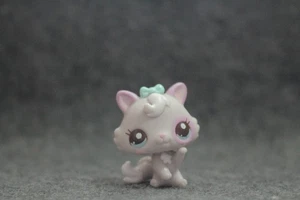 Authentische Littlest Pet Shop LPS weiß grau süßeste Haustiere Baby Kätzchen Katze #2627 - Bild 1 von 3