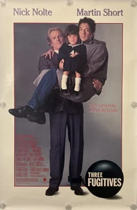 Póster original de la película Three Fugitives de una hoja - 1989 - ¡ROLLADO! - Imagen 1 de 7