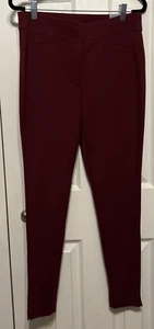 Chico's Cranberry Spice Ponte Ankle Leggings Size 1(8/10) NWT - Picture 1 of 11