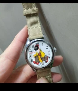 Reloj K.F.S Brutus Vintage Raro Cuerda Manual Buen Funcionamiento POPEYE Betty - Imagen 1 de 7