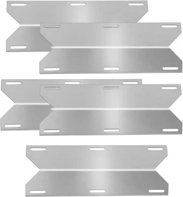 Peças de substituição de escudo de placa térmica de aço inoxidável Jenn Air Grill - pacote com 5 - Imagem 1 de 4