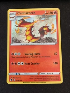 Pokemon Centiskorch 010/073 Holo Rare Champion's Path Near Mint - Picture 1 of 1