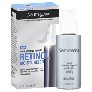 Neutrogena Rapid Wrinkle Repair Retinol Moisturiser Night 29mL Improves Wrinkles