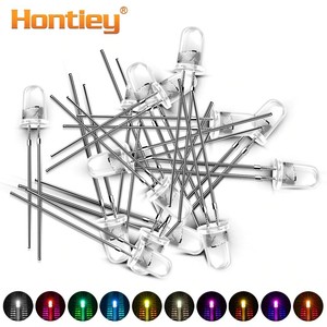 3mm LED 100pcs DIY White UV Round Water Clear Light Emitting Diodes Ultra Bright