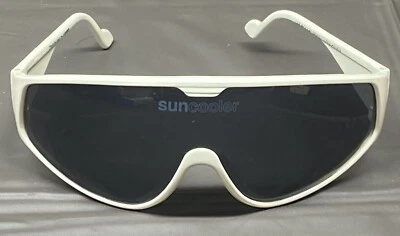 Vintage Suncooler Coca-Cola Coke White Sunglasses - Image 1 of 4