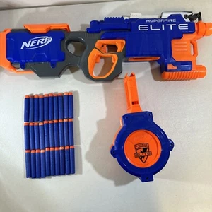 Nerf N-Strike Elite 30 Max Round Ammo Drum Magazine Orange, Works Great 30 Darts - Picture 1 of 9