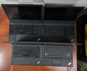 4x Lenovo ThinkPad Mixed Model Laptops i7 4th Gen 2GB RAM NO HDD *BIOS* | LP805 - Picture 1 of 23