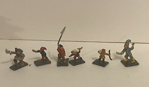 D&D Dungeon and Dragons Vintage 25mm Figures - 6 Pixies - VFW Range - Minifigs