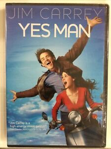 Yes Man (DVD, Jim Carrey, Zooey Deschanel) BRAND NEW, SEALED.