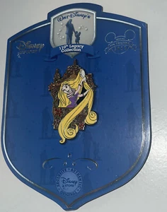 Disney Store Pin Rapunzel Tangled 110 110th Legacy Le 250 Tangled On Card - Picture 1 of 2