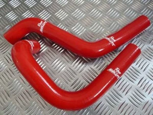 FOR Ford Escort RS2000 MK5 MK6 Roose Motorsport Coolant Hose & Clips WHITE - Picture 1 of 2