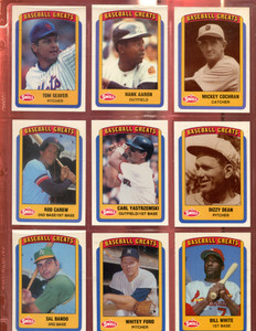 A7513- 1990 Swell Baseball Greats Carte # S 1-135 -vous Pic- 10 + Gratuit US