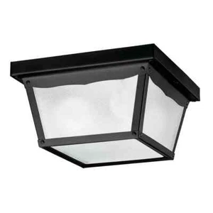 Kichler Lighting 2-Light Outdoor Ceiling Light 345-BK - Picture 1 of 2