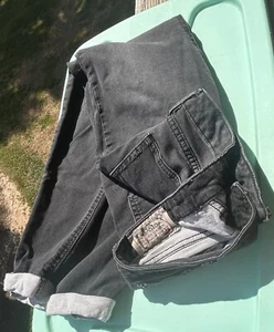 Ralph Lauren POLO Hose Jeans Jungen-20 THE SLOUCH SKINNY schwarz Latzhose - Bild 1 von 24