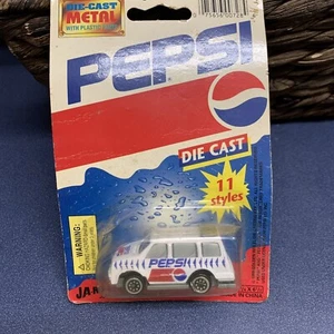 Vintage Pepsi Diecast Car JA-RU 1895 Die Cast Pepsi Van - Picture 1 of 3