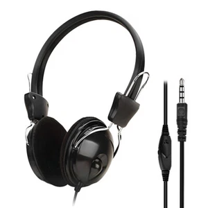Auriculares estéreo con cable de 3,5 mm con reducción de ruido de micrófono para PC - Imagen 1 de 18