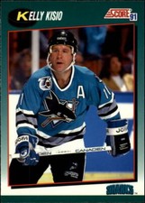 1991-92 Score Rookie/Traded Hockey #3T Kelly Kisio