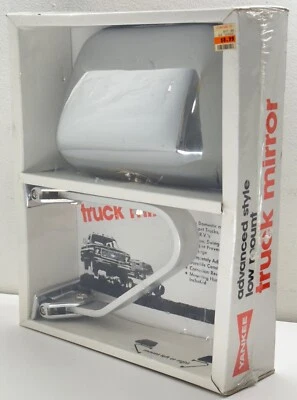 Espejo retrovisor vintage Yankee estilo avanzado montaje bajo para camión (362-70782) cromado Taiwán Foto 1 de 4