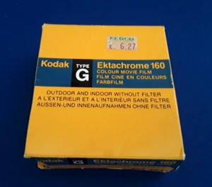 Kodak Type G Ektachrome 160 Pellicola Film a Colori 15M EG 464 - 10/1984 Sigillata - Foto 1 di 2