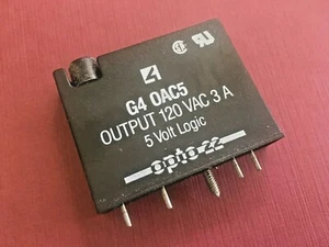 NEW OPTO 22 OUTPUT MODULE (BLACK) G4 OAC5 120 VAC 3 A 5VOLT LOGIC with fuse - Picture 1 of 4