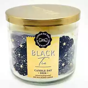 Bath & Body Works, White Barn, 3-Wick, 14.5 oz Candle ~ Black Tie - Picture 1 of 1