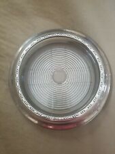 Beautiful Vintage Amston Sterling Silver and Glass 7" Dish