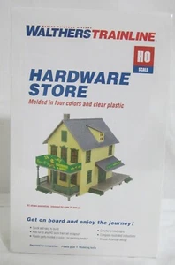 NEW Walthers Trainline #931-915 HO Scale Hardware Store FREE SHIPPING - Picture 1 of 5