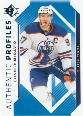 Connor McDavid Authentic Profiles #AP-1 2023-24 SP - Image 1 of 2