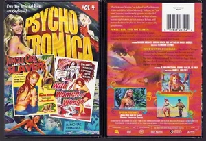 Psychotronica Double Feature Vol 4 Jungle Girl & the Slaver, Wild Women of Wongo - Picture 1 of 1