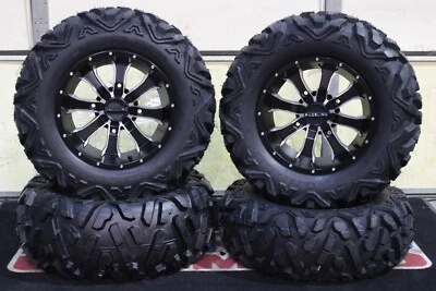 POLARIS SPORTSMAN 500 27" QUADKING ATV / UTV TIRE & 14" MAMBA WHEEL KIT POL3CA - Image 1 of 4