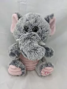 Kellytoy mattierter grauer Elefant Plüschtier 8 Zoll Stofftier Spielzeug - Bild 1 von 5