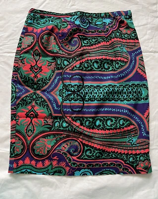 Plenty by Tracy Reese Skirt Multicolor Vibrant Career Pencil Skirt Size 6 - Image 1 of 4