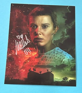 Millie Bobby Brown  -  Stranger Things  - signed, original Autogramm !!! - Bild 1 von 1