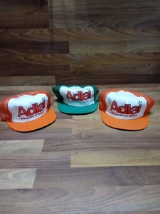 3 NEW Vintage Mesh Truckers Cap, Union Made, USA, Adlai III, Stevenson Illinois - Picture 1 of 12