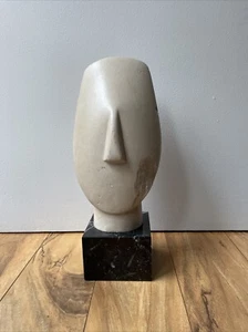 Head of Idol MID CENTURY MOD reproduction Resin Museum Of Louvre Paris - Picture 1 of 5