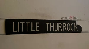 Essex 6.1971 Bus Blind 33"- Gift -White - Little Thurrock - Picture 1 of 10