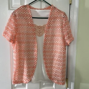 alfred dunner tops short sleeve size medium - Picture 1 of 4