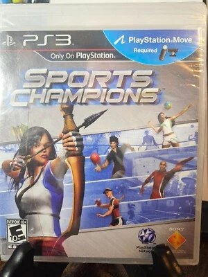 BRAND NEW! SPORTS CHAMPIONS PS3 NEW IN PLASTIC PLAYSTATION MOVE REQUIRED TO PLAY - Image 1 of 2