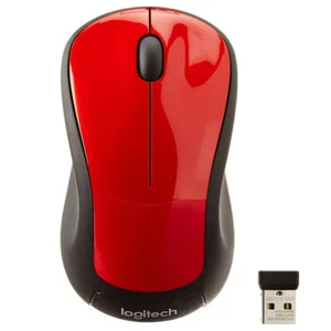 Logitech M310 Wireless Mouse for PC/Mac Red - Picture 1 of 3