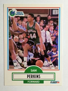 1990-91 Fleer #43 Sam Perkins - Picture 1 of 2