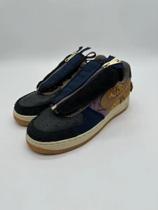 Talla 8M/9.5W - Nike Air Force 1 Low Travis Scott Cactus Jack CN2405-900 Pre-Owne - Imagen 1 de 6