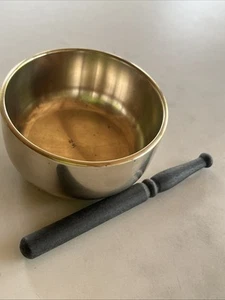 Vintage Sahari Bells Zen Buddhist Bell Japanese Orin Singing Bowl Matsumushi - Picture 1 of 9